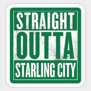 Straight Outta Starling City Sticker